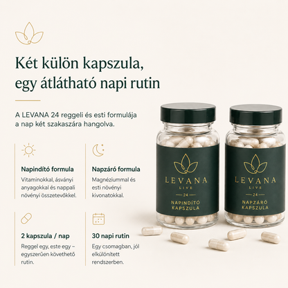 LEVANA 24 – Nappali egyensúly és pihentetőbb éjszakák
